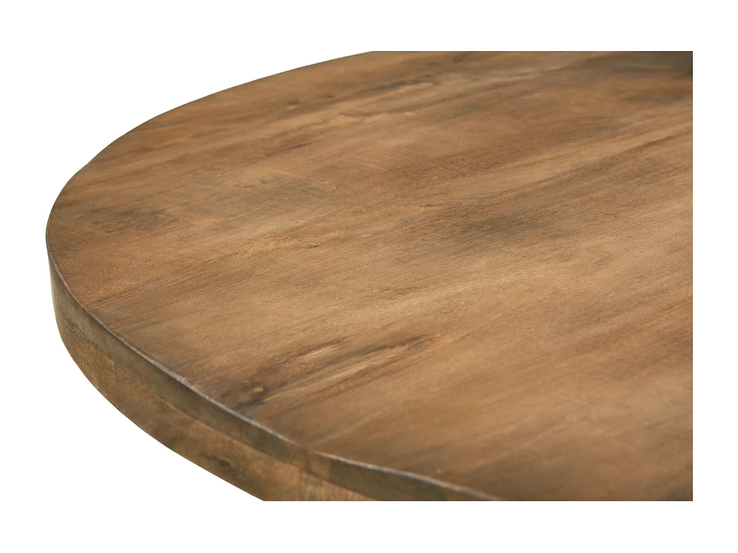 BARI-Table à manger Ronde 6 personnes D150 en bois massif