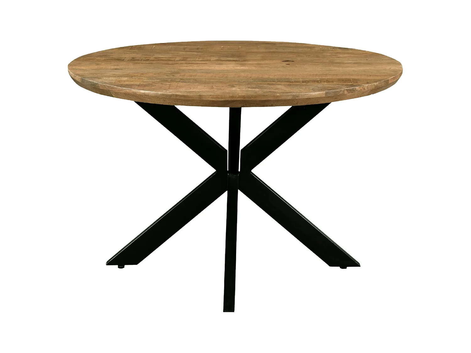 MACY-Mesa de comedor redonda D130, madera