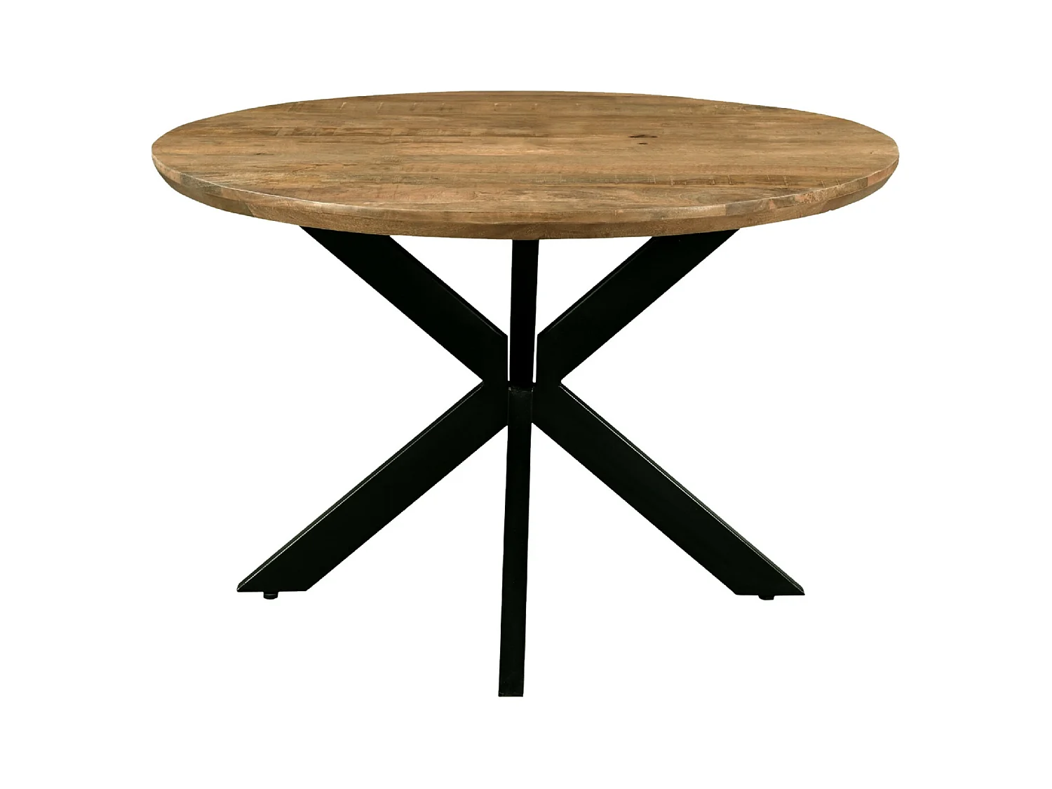 MACY-Mesa de comedor redonda D120, madera
