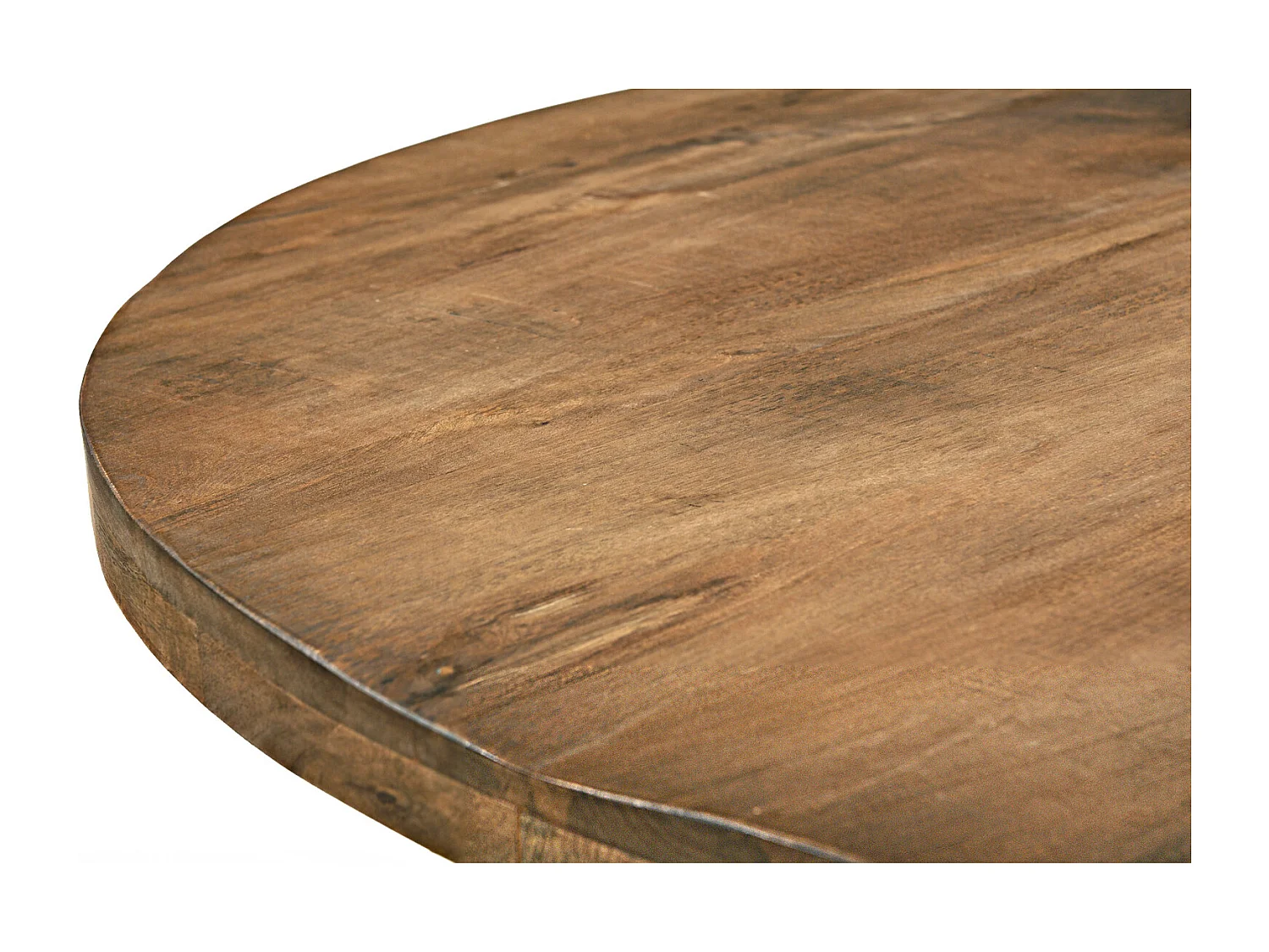 BARI-Mesa de comedor ovalada 8/10 personas 210 cm de madera