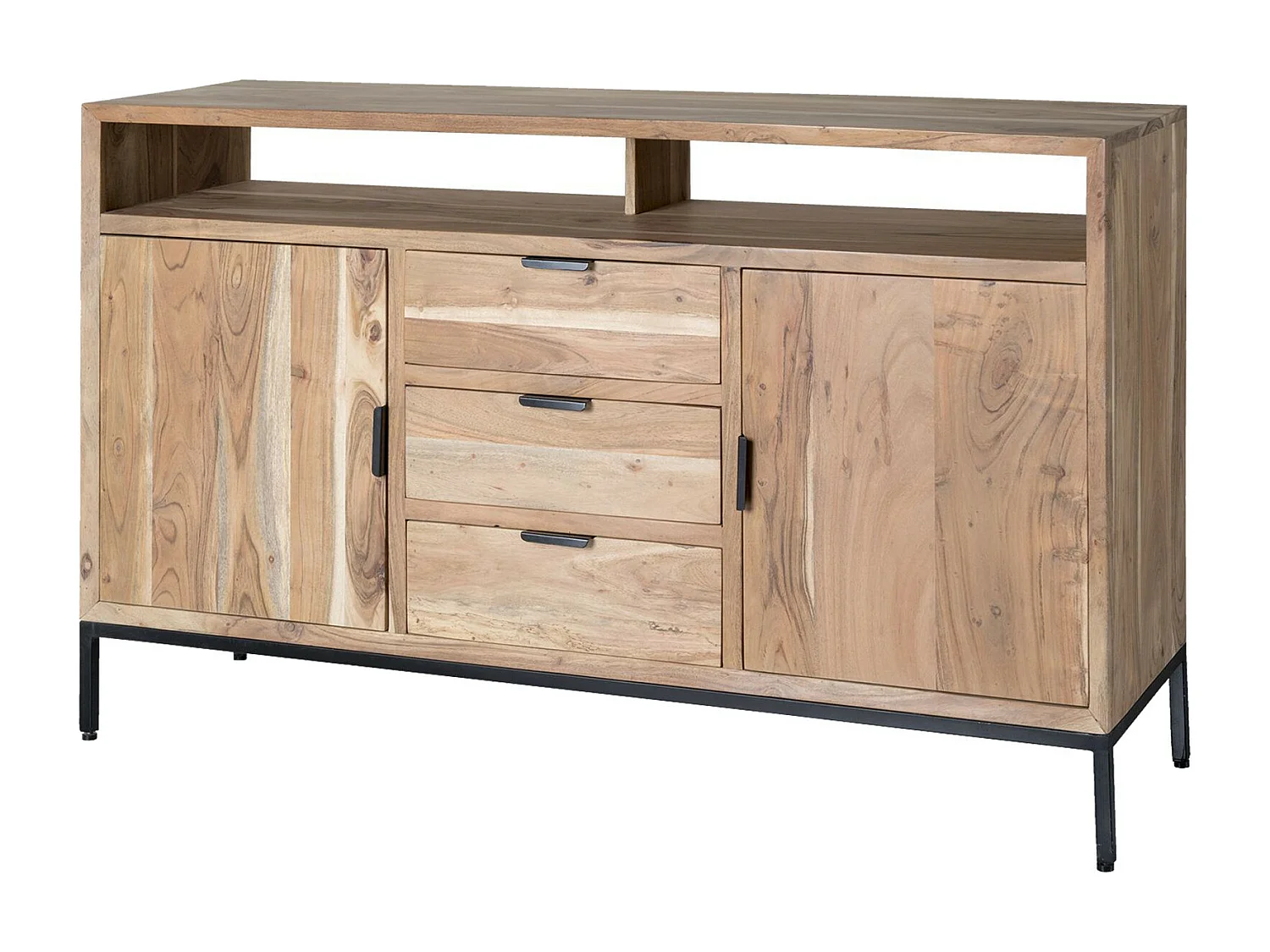 URBAN-Buffet 140 cm en bois massif