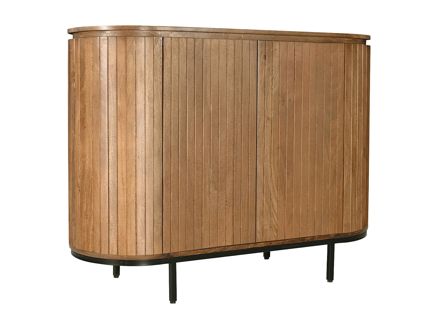 MENTON-Buffet 115 cm en bois massif