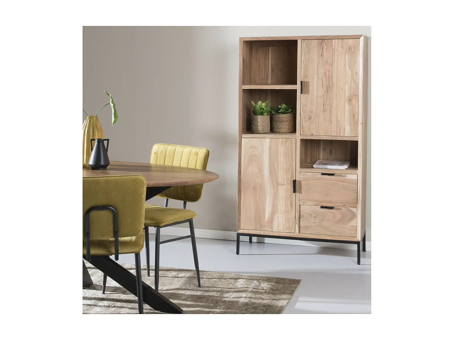 URBAN-Buffet haut en bois massif