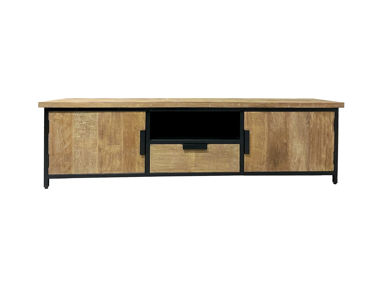 KKOPEN-Mueble de TV de 180 cm en teca reciclada