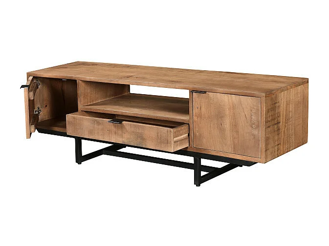 BILBAO-Meuble TV 150 cm bois massif