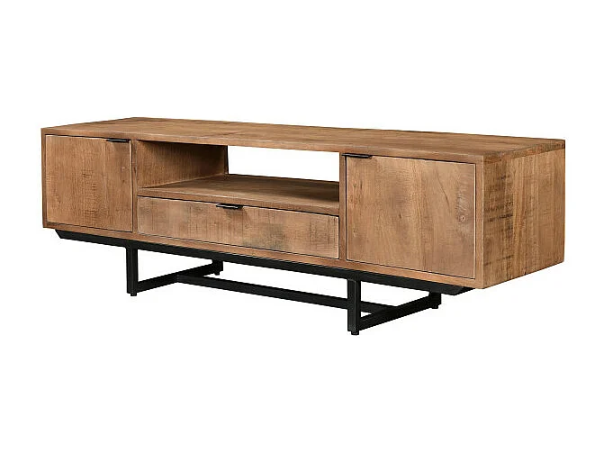 BILBAO-Meuble TV 150 cm bois massif