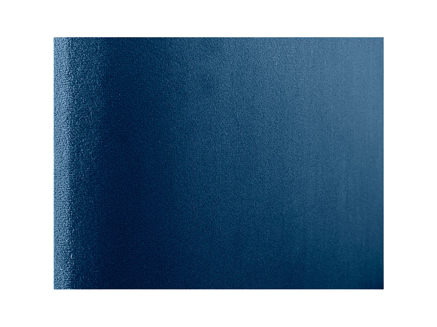 DHOME Tête delit Tapissée en velours de qualité supérieure composée de panneaux autocollants interchangeables pour chambre  (bleu, 95 cm)