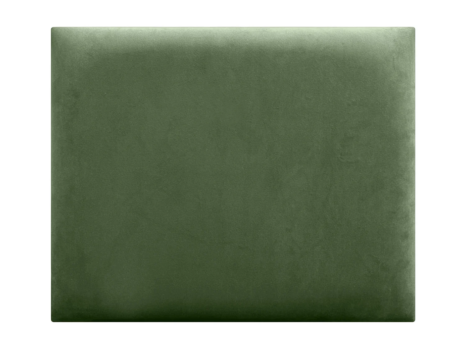 DHOME Tête delit Tapissée en velours de qualité supérieure composée de panneaux autocollants interchangeables pour chambre  (vert jungle, 80 cm)