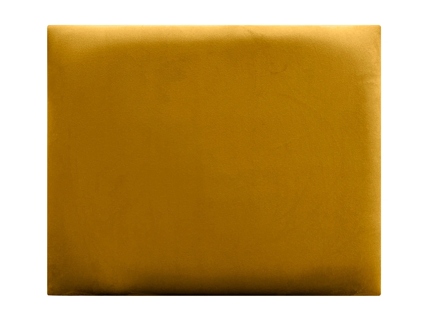 DHOME Testiera imbottita in velluto premium composta da pannelli autoadesivi intercambiabili Camera da letto di lusso (Senape, 135 cm)