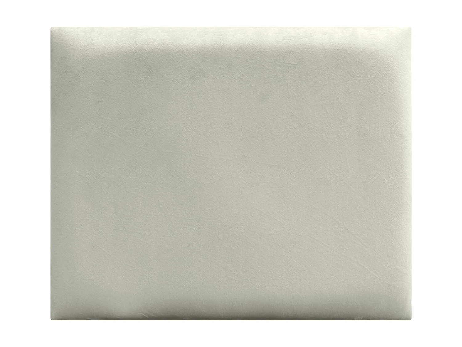 DHOME Tête delit Tapissée en velours de qualité supérieure composée de panneaux autocollants interchangeables pour chambre  (beige, 95 cm)