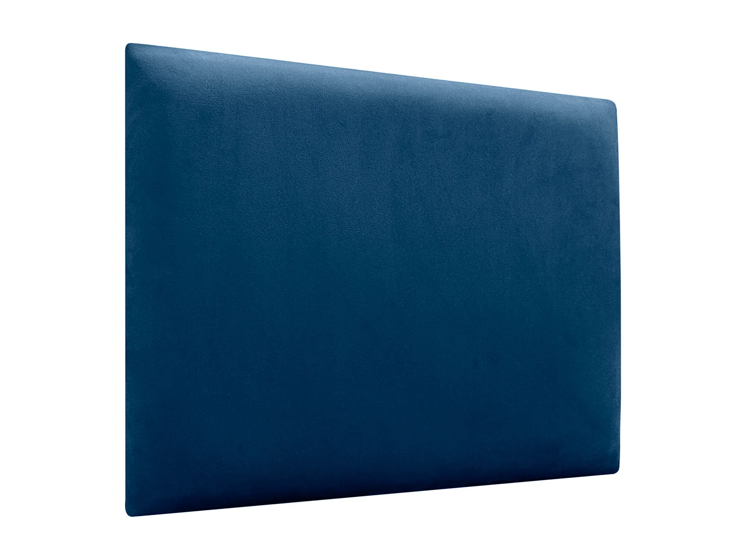DHOME Tête delit Tapissée en velours de qualité supérieure composée de panneaux autocollants interchangeables pour chambre  (bleu, 90 cm)