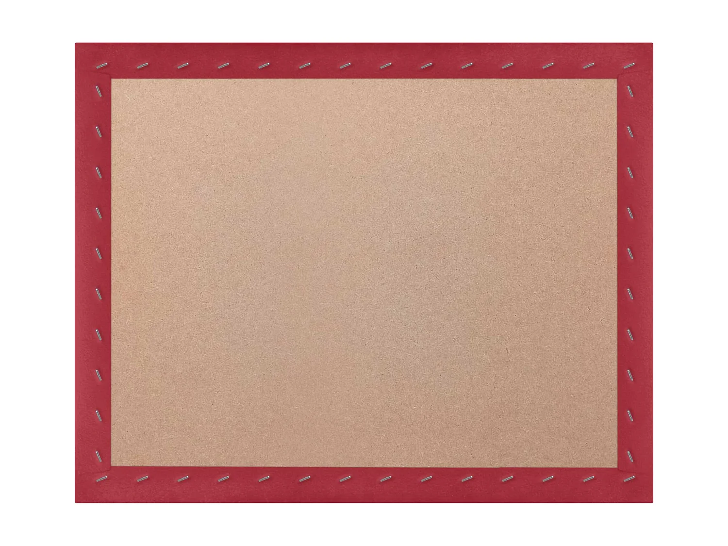 DHOME Premium fluwelen gestoffeerd hoofdeinde samengesteld uit verwisselbare zelfklevende panelen, luxe slaapkamer opgevuld (rood, 200 cm)