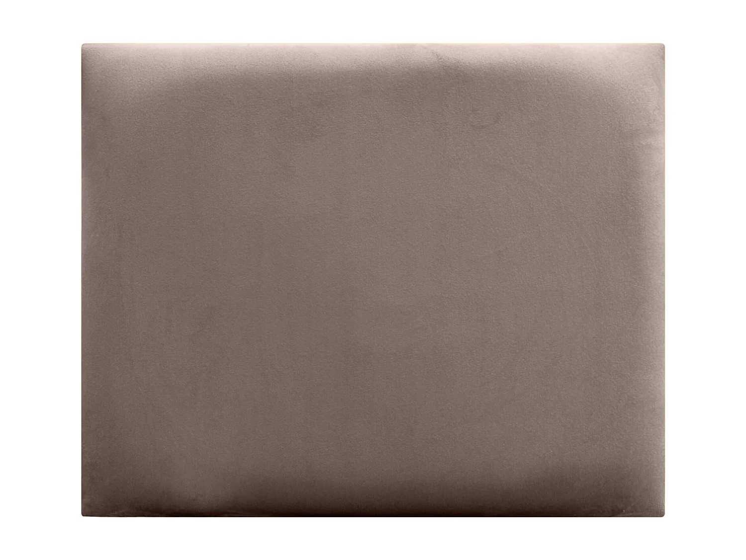 DHOME Premium fluwelen gestoffeerd hoofdeinde samengesteld uit verwisselbare zelfklevende panelen Luxe slaapkamer opgevuld (bruin, 140cm)