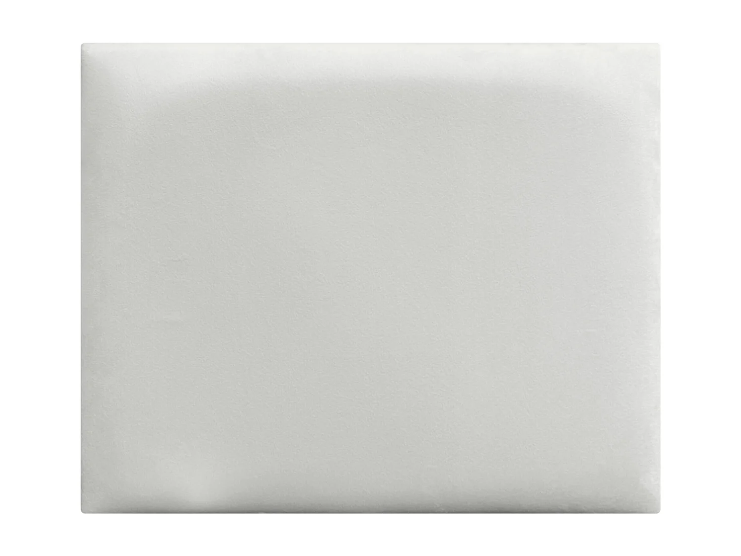 DHOME Tête delit Tapissée en velours de qualité supérieure composée de panneaux autocollants interchangeables pour chambre  (blanc, 150 cm)