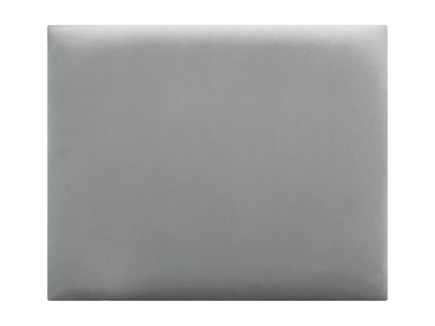 DHOME Tête delit Tapissée en velours de qualité supérieure composée de panneaux autocollants interchangeables pour chambre  (gris clair, 140 cm)