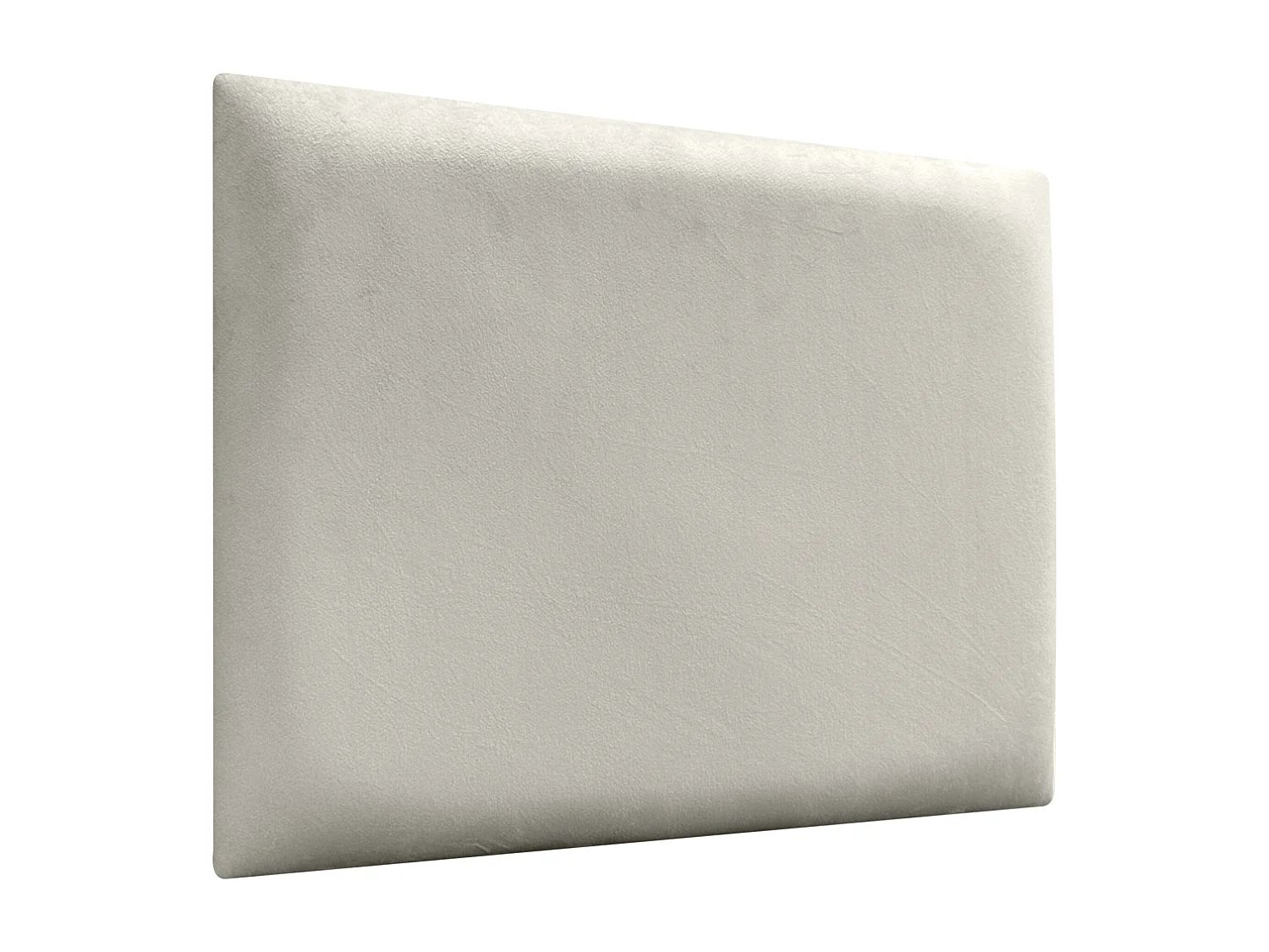 DHOME Tête delit Tapissée en velours de qualité supérieure composée de panneaux autocollants interchangeables pour chambre  (beige, 180 cm)