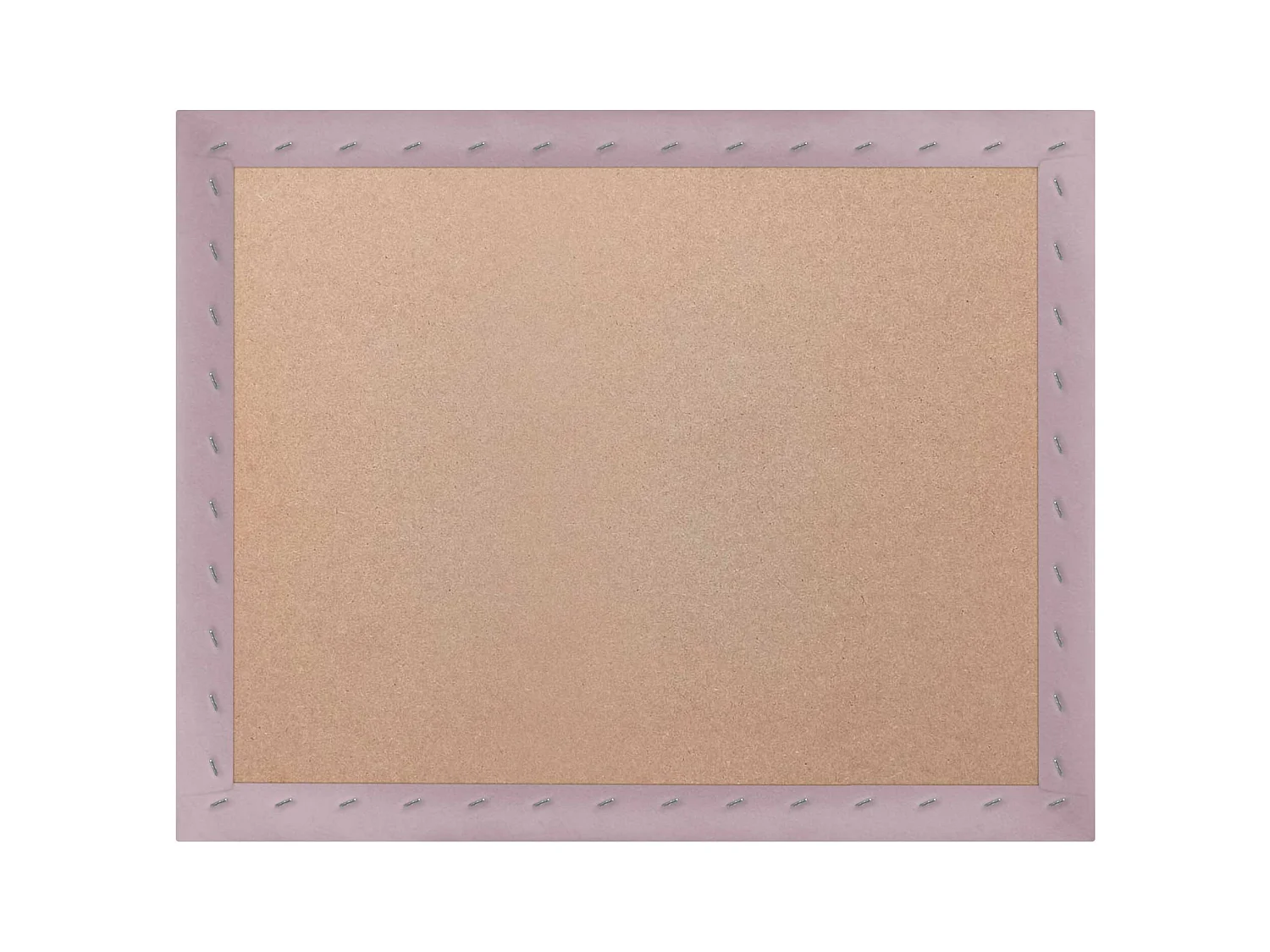 DHOME Tête delit Tapissée en velours de qualité supérieure composée de panneaux autocollants interchangeables pour chambre  (saumon, 80 cm)