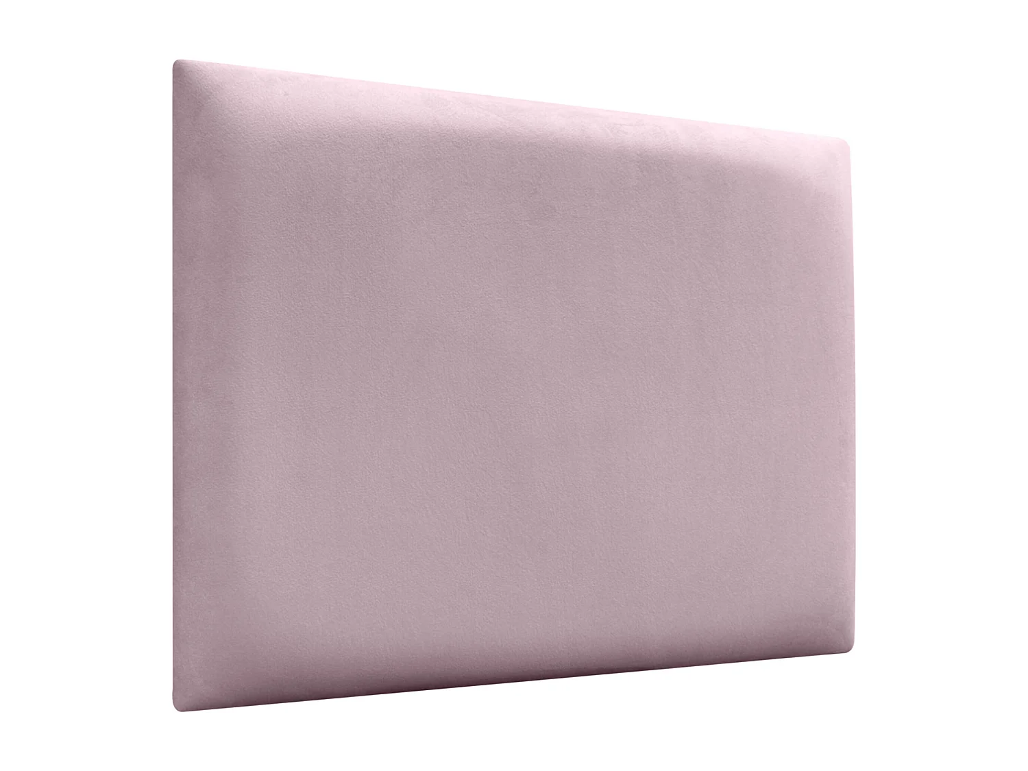 DHOME Tête delit Tapissée en velours de qualité supérieure composée de panneaux autocollants interchangeables pour chambre  (saumon, 80 cm)