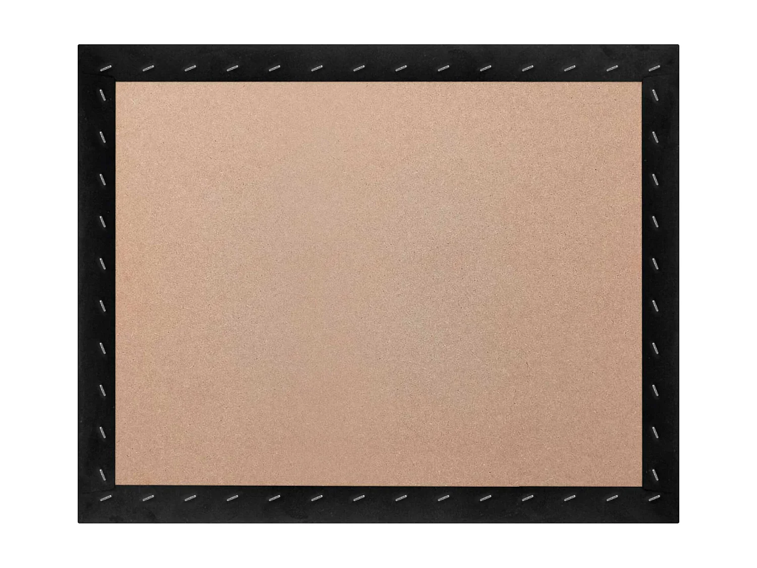 DHOME Tête delit Tapissée en velours de qualité supérieure composée de panneaux autocollants interchangeables pour chambre  (noir, 95 cm)