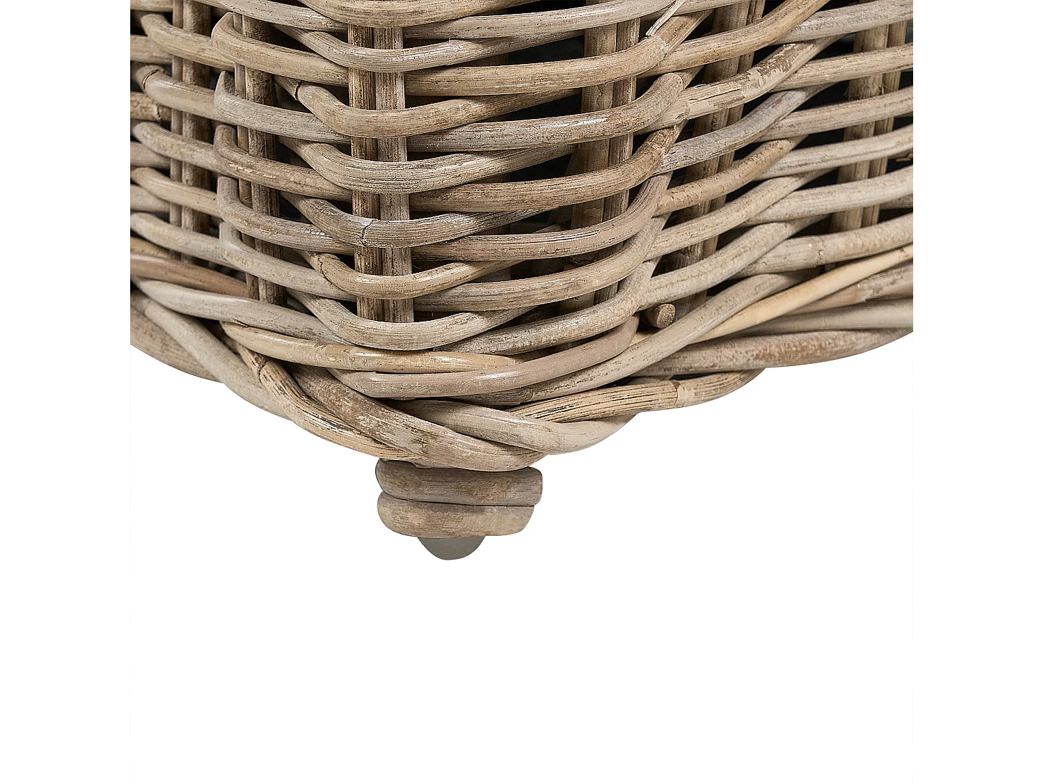 Chaise de jardin en rotin naturel MAROS II