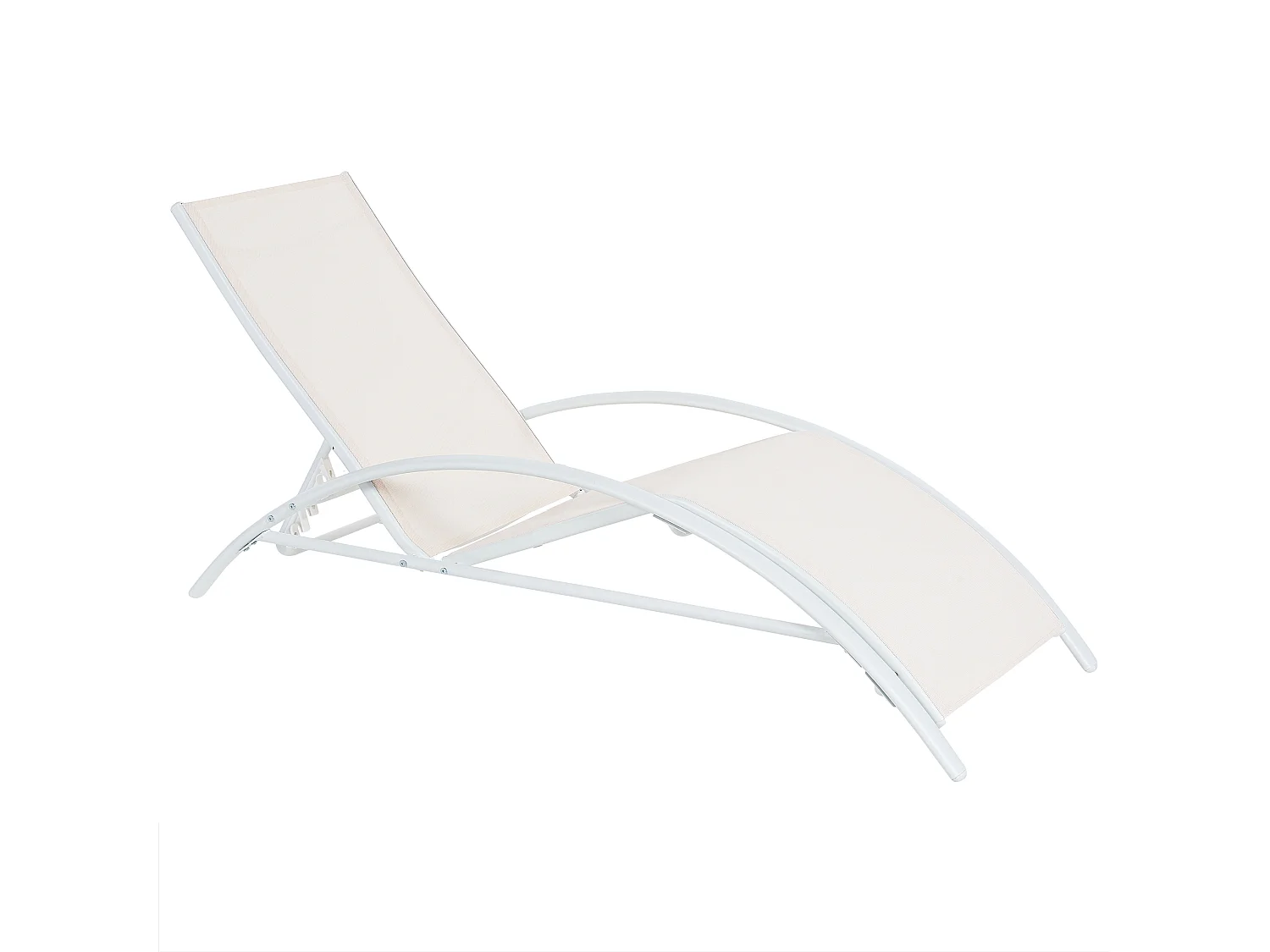 Ligstoel GAETA Metaal Beige