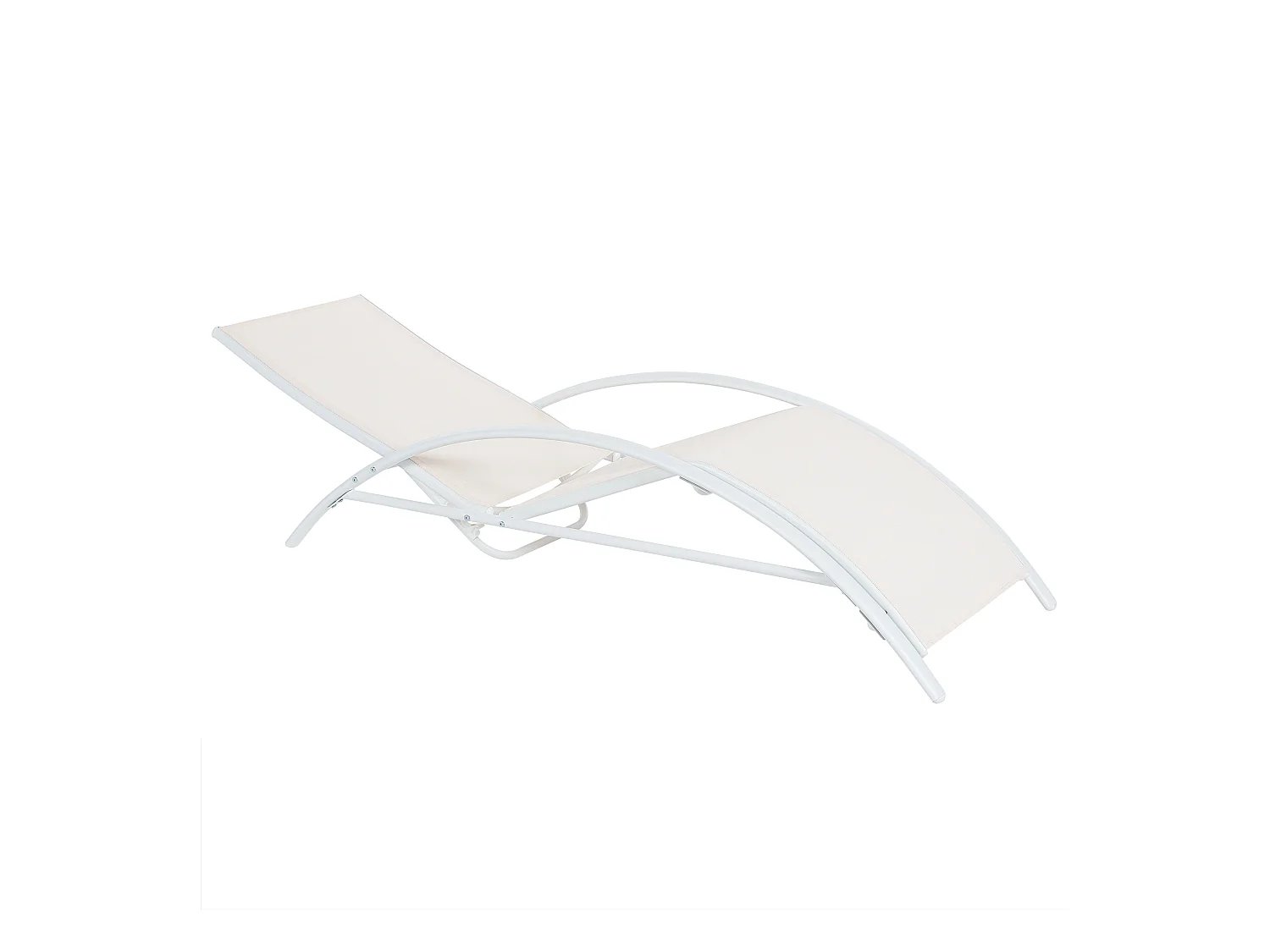 Ligstoel GAETA Metaal Beige