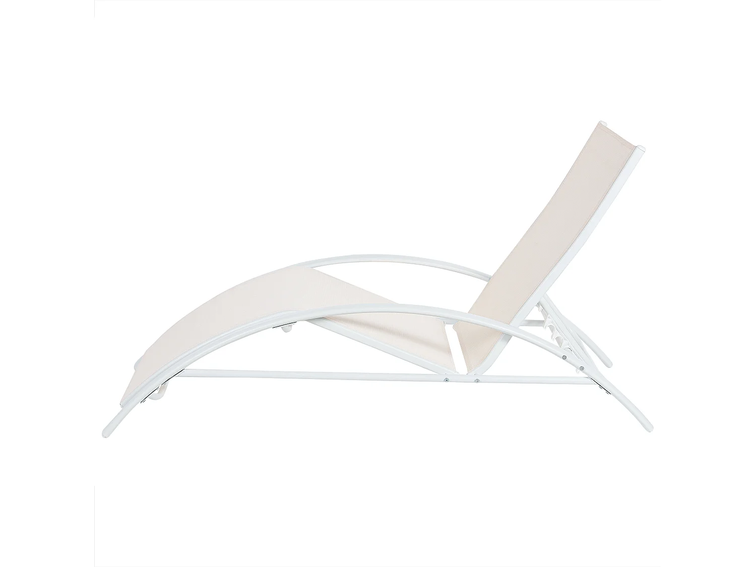 Ligstoel GAETA Metaal Beige