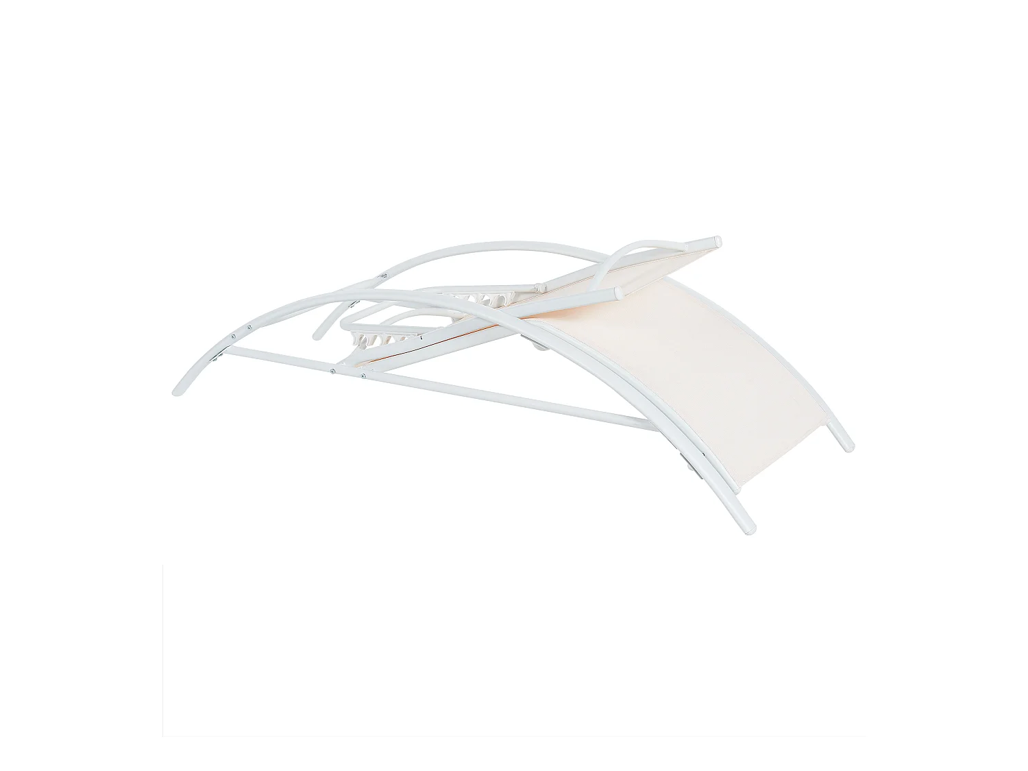 Ligstoel GAETA Metaal Beige