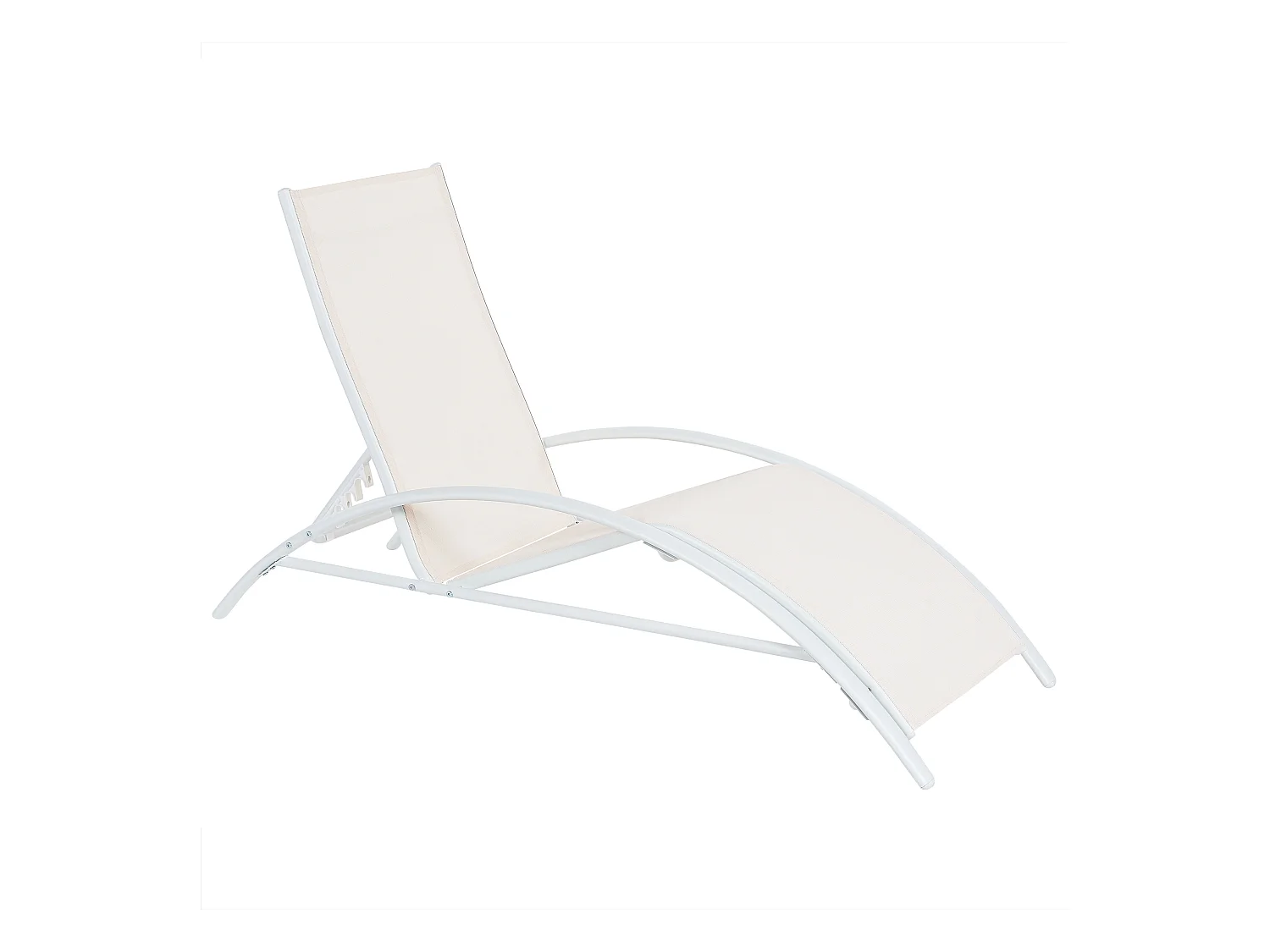 Ligstoel GAETA Metaal Beige