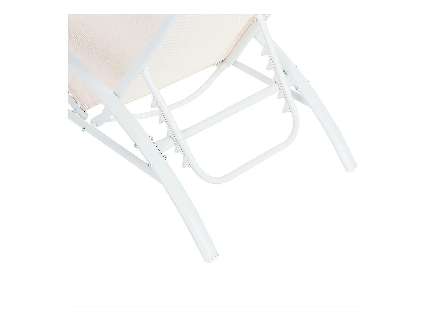 Ligstoel GAETA Metaal Beige