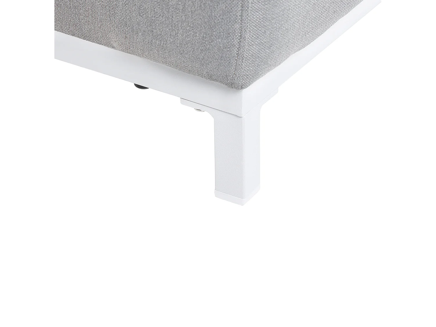 Set van 2 tuinfauteuils ROVIGO Stof Lichtgrijs