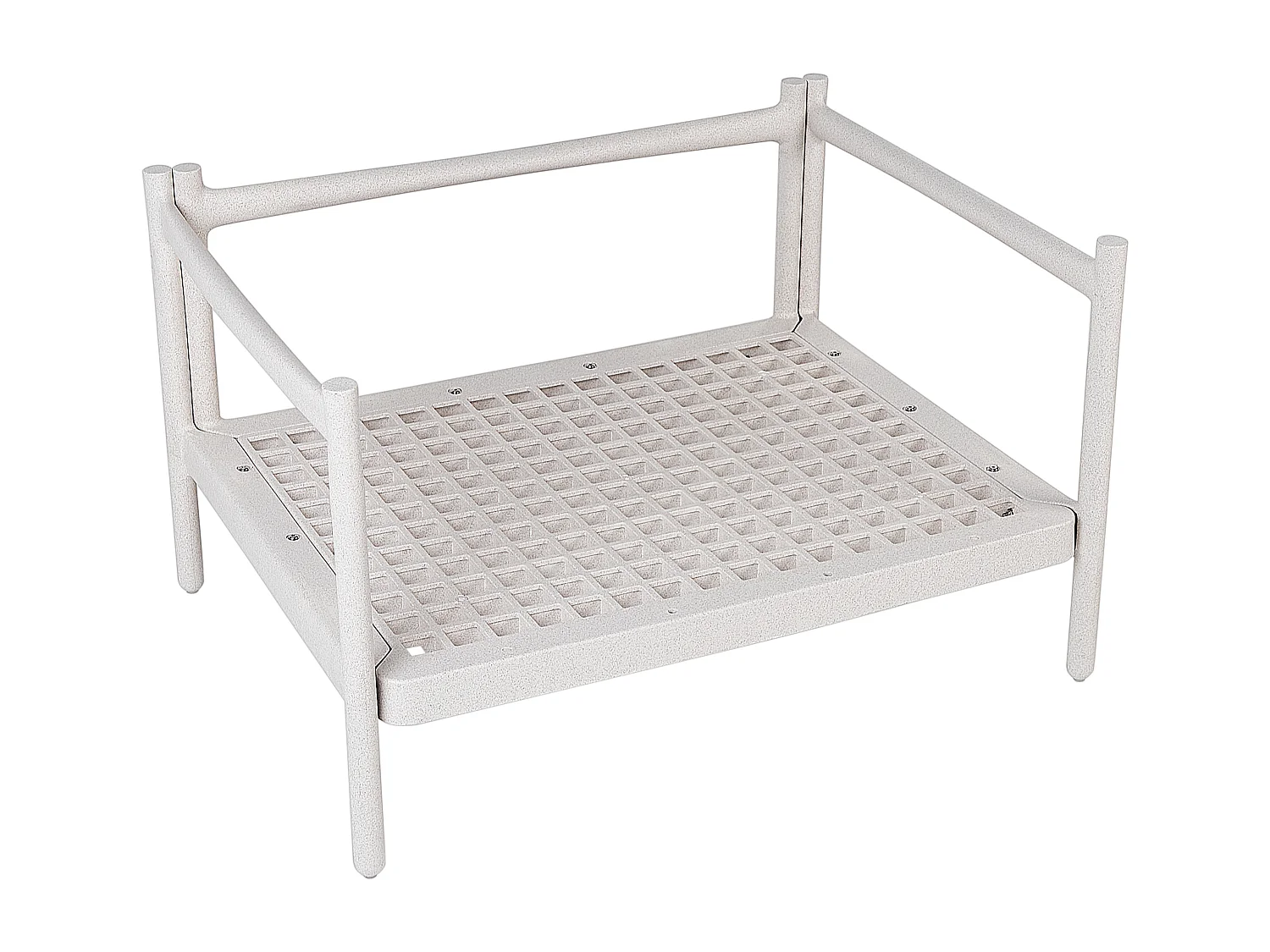 Ensemble de 2 fauteuils de jardin FERRETTI Beige clair