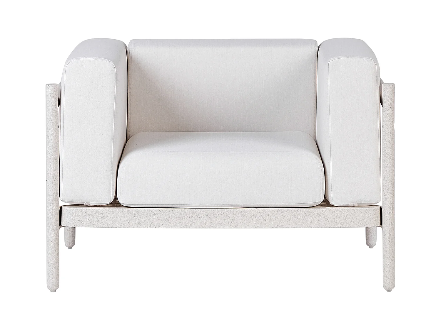 Set van 2 tuinfauteuils FERRETTI Lichtbeige