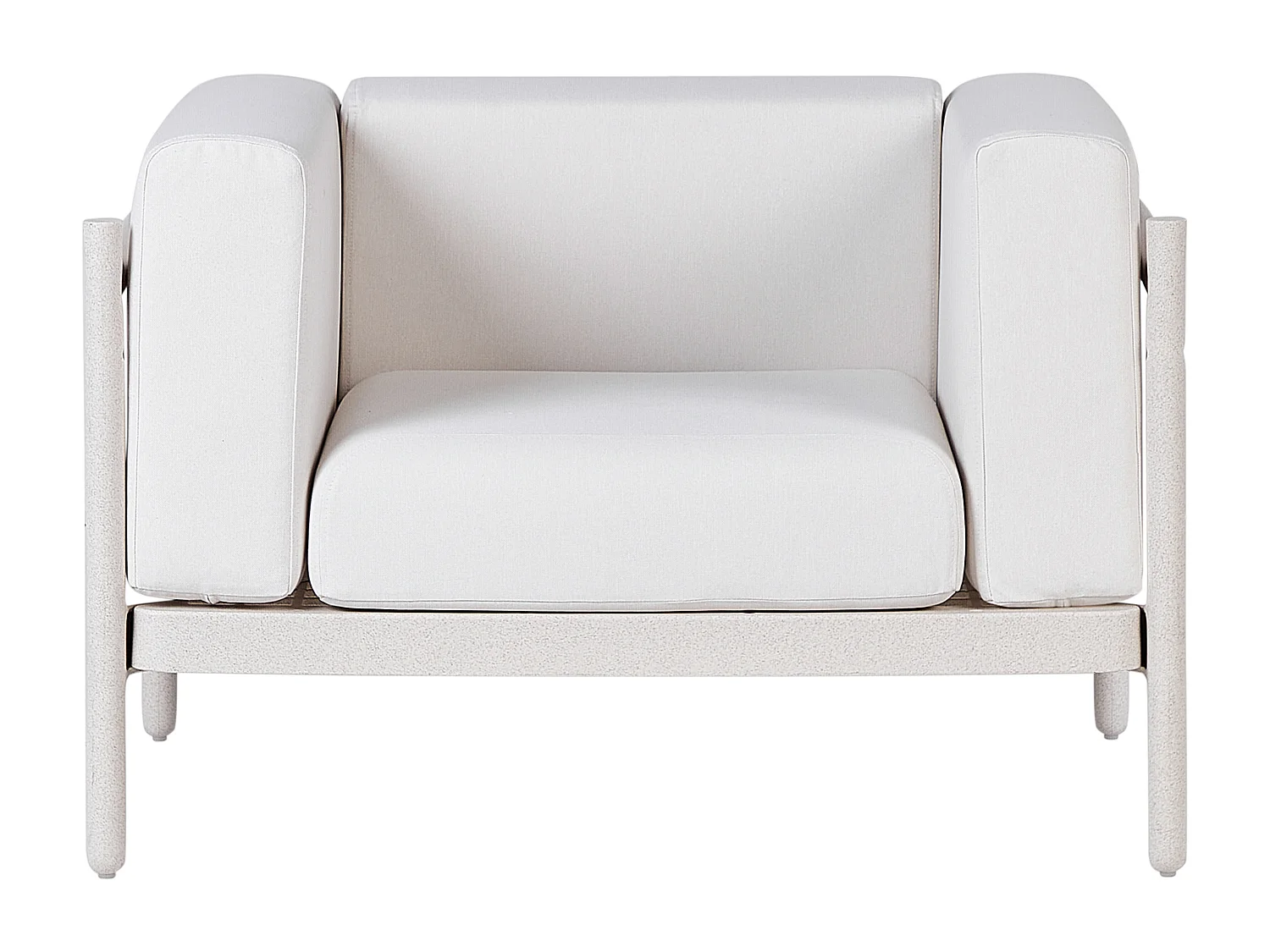 Ensemble de 2 fauteuils de jardin FERRETTI Beige clair