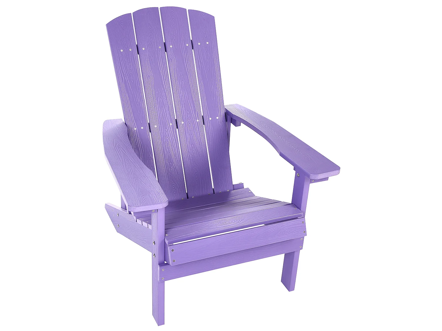 Chaise de jardin ADIRONDACK Pourpre
