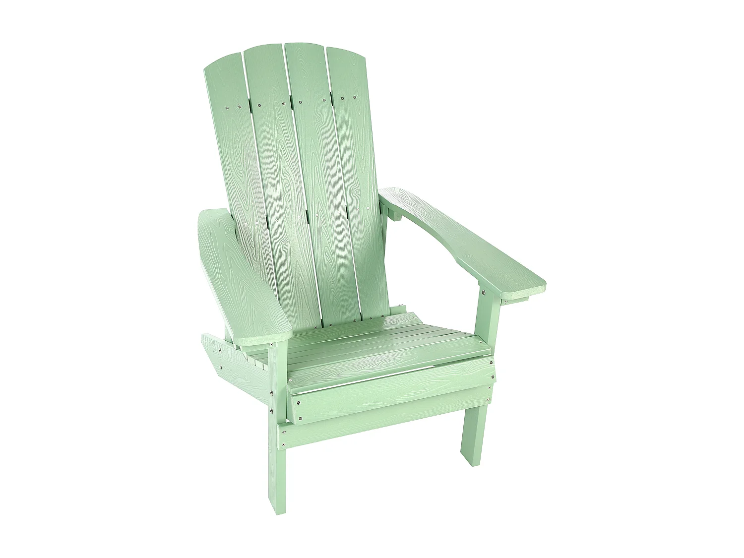 Chaise de jardin ADIRONDACK Vert clair