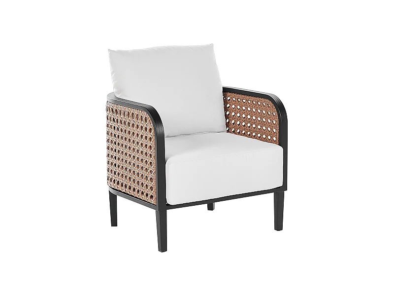 Poltrona de jardim MONTEFALCO Metal Branco