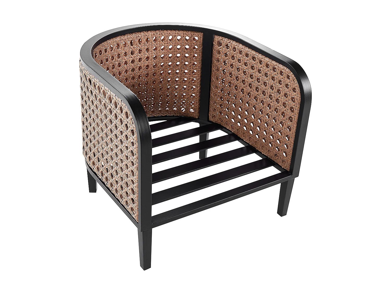 Fotel ogrodowy MONTEFALCO Metal Biały