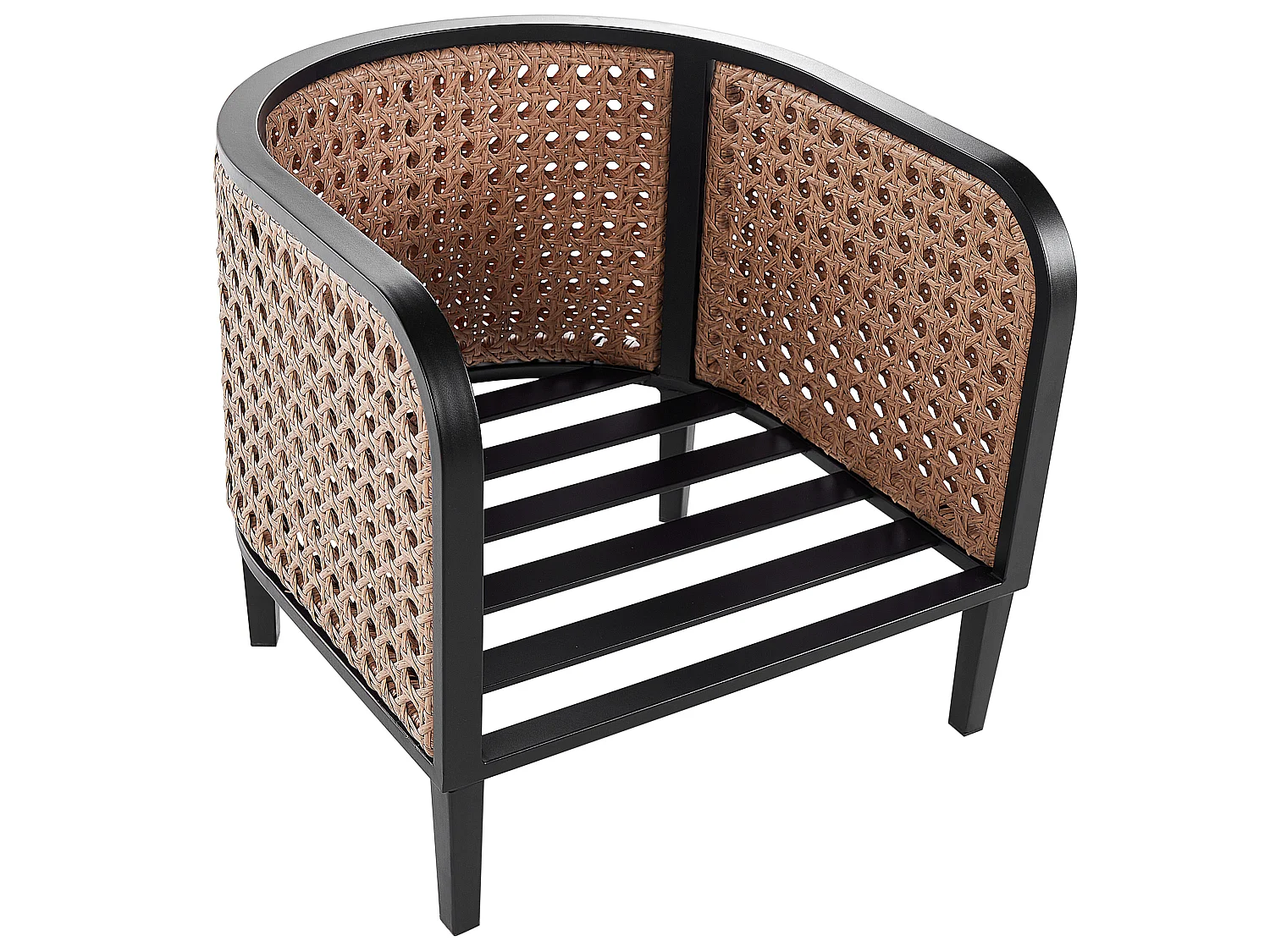 Fauteuil de jardin MONTEFALCO Métal Blanc
