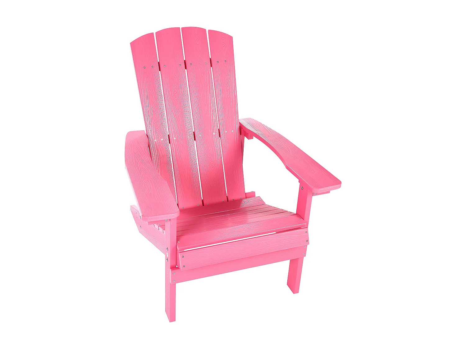 Chaise de jardin ADIRONDACK Rose