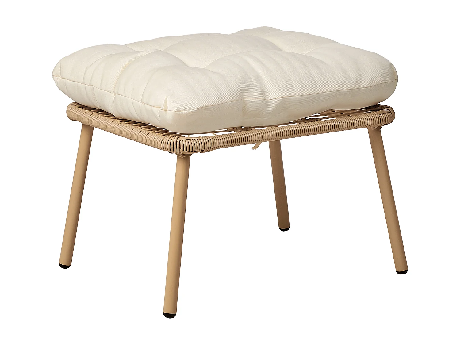 Chaise de jardin MURANO Polyrotin Naturel