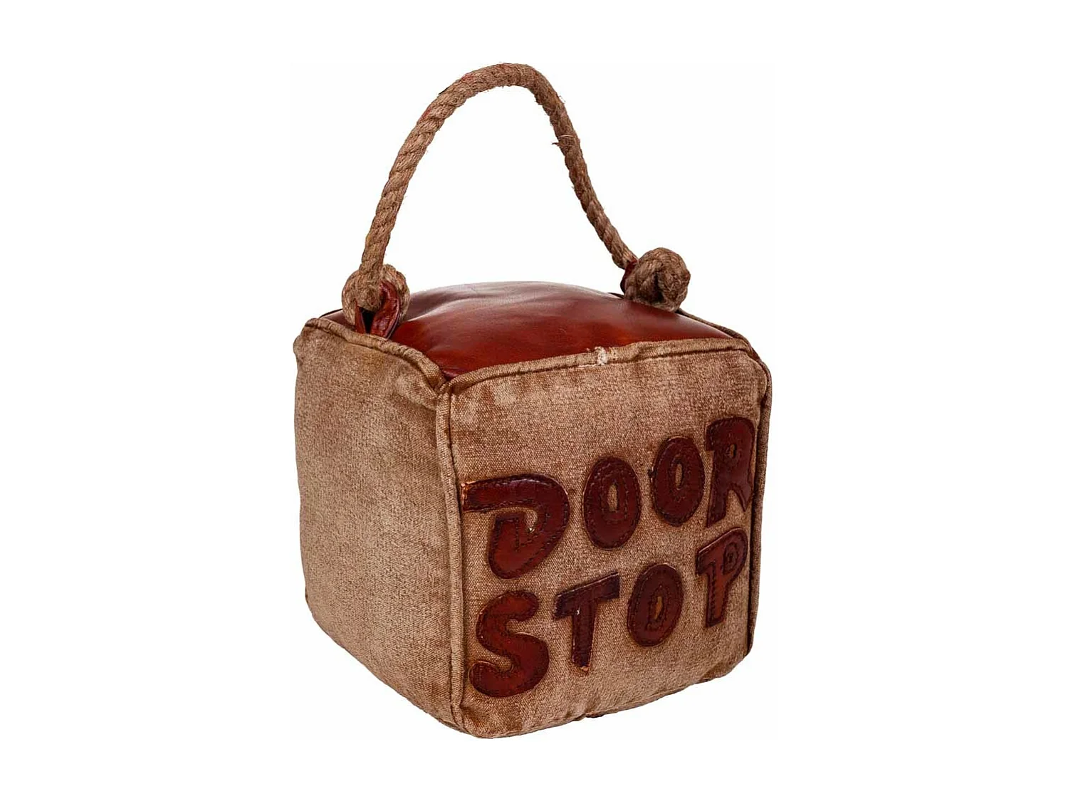 Tope de puerta marrón 20x20x20