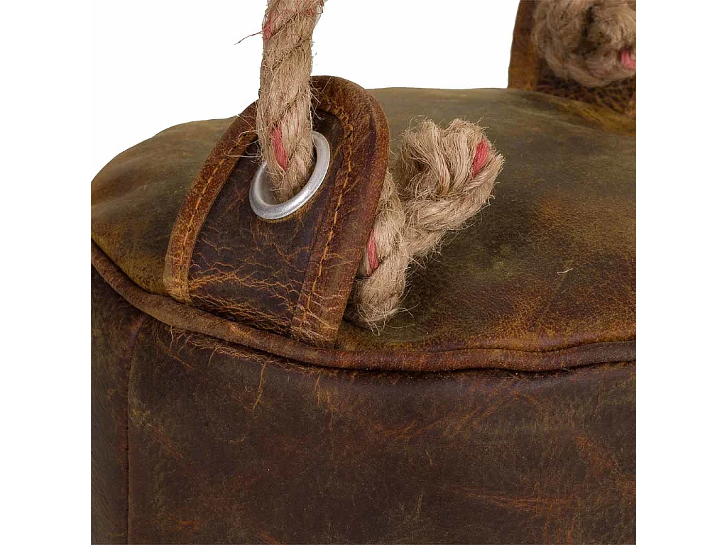 Brauner stehender Türstopper 20x20x20h cm