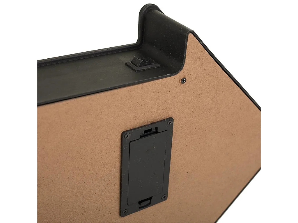 Placca luminosa da parete in plastica bianca 65x27,5x10,5h