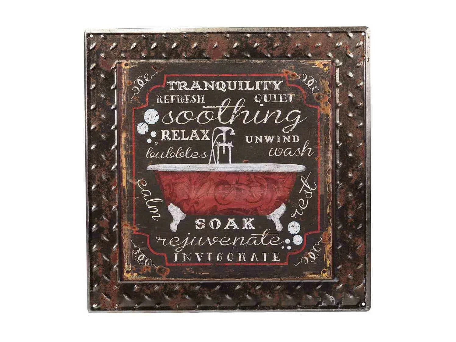 Murale in metallo 40x40