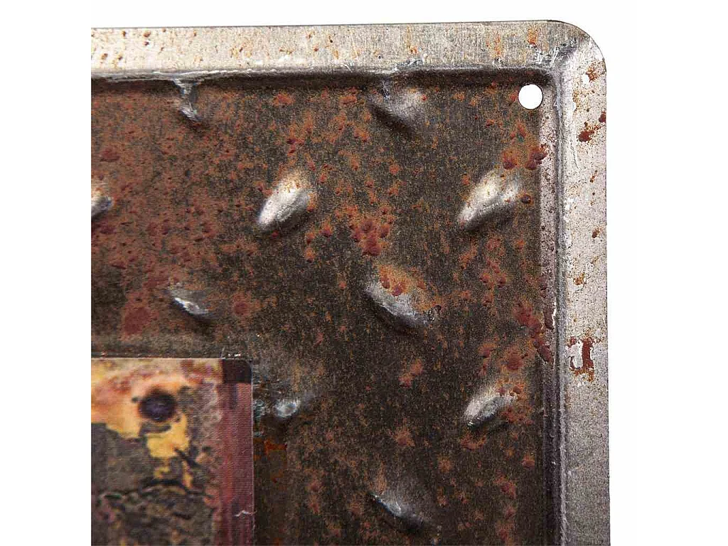 Mural de metal 40x40 cm