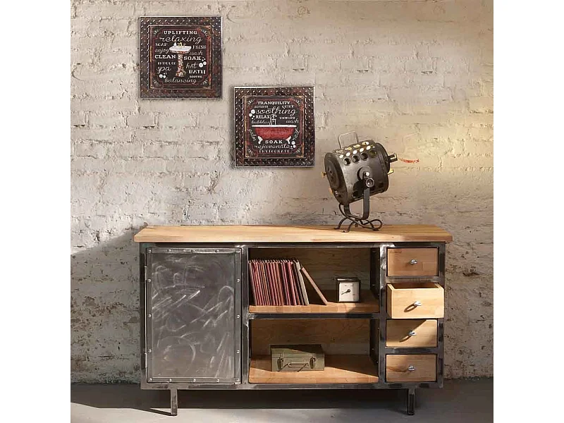 Murale in metallo 40x40