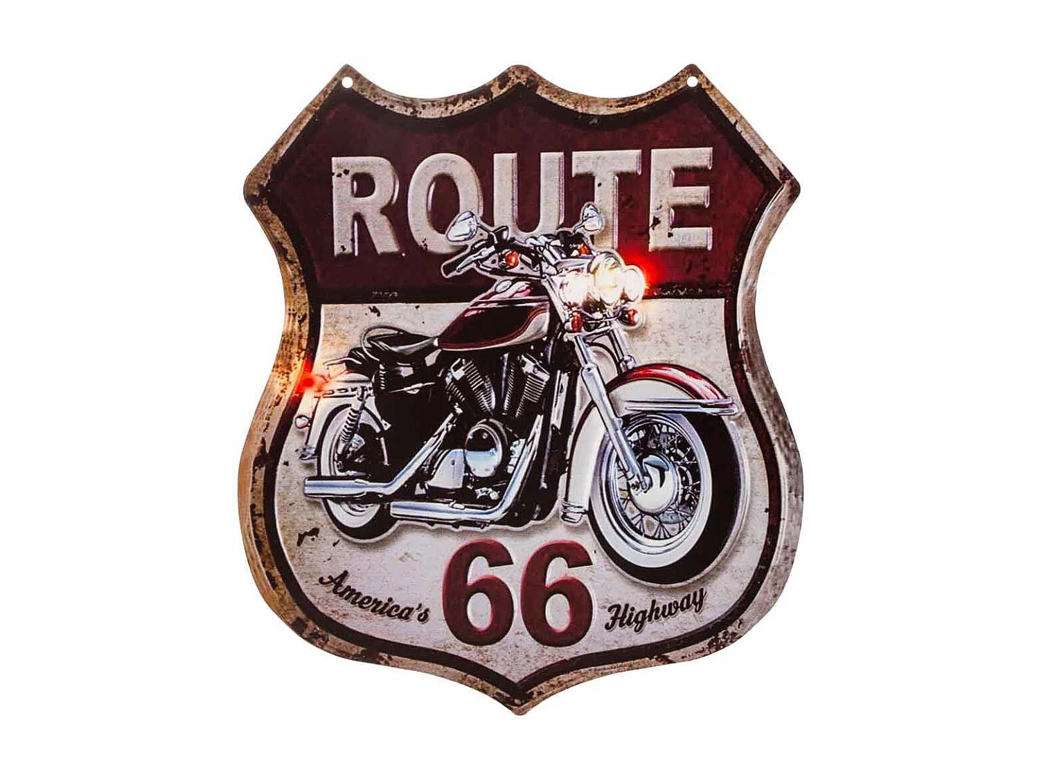 Placa de de pared de metal negra 30x35x1