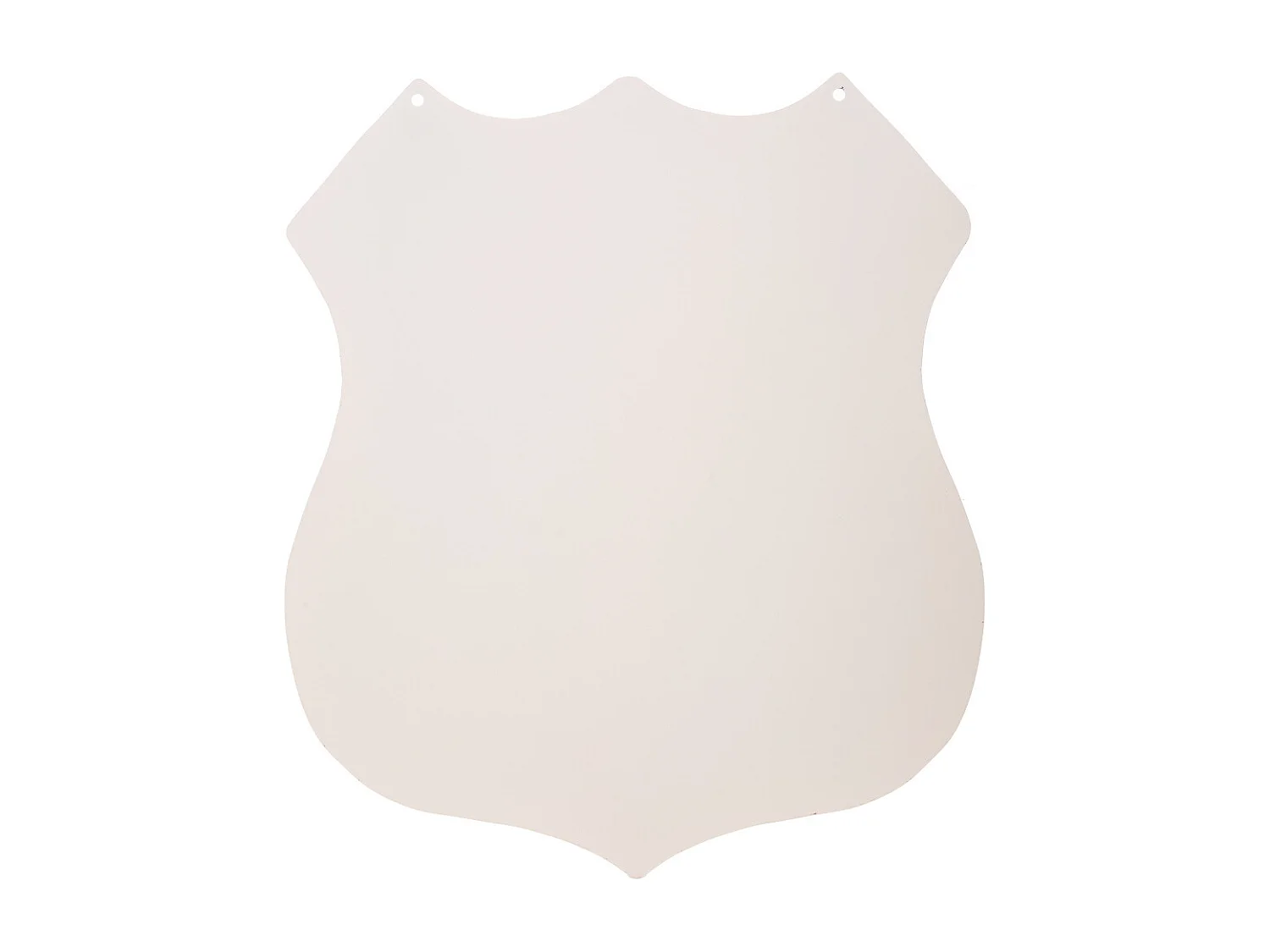 Placa de de pared de metal negra 30x35x1