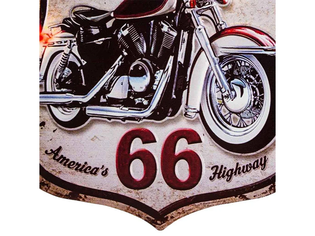 Placa de de pared de metal negra 30x35x1